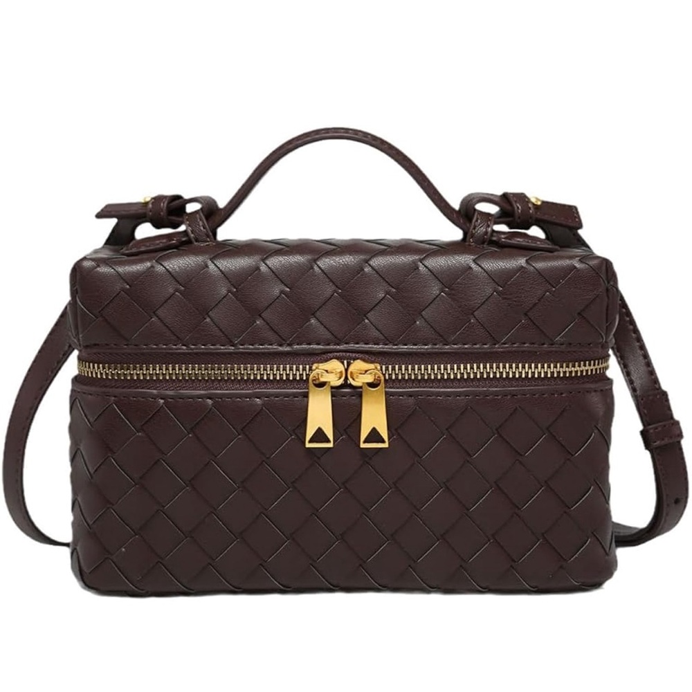 Espresso Vanity Top Handle Crossbody